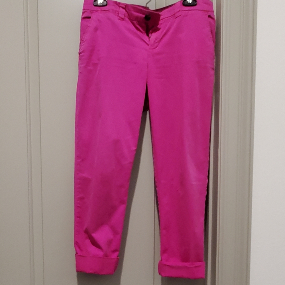 Hot Pink/ Neon Pink Gap Khakis
